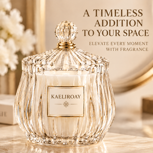 KAELIROAY® Scented Candle — A Timeless Addition to Your Space. Elevate Every Moment with Fragrance